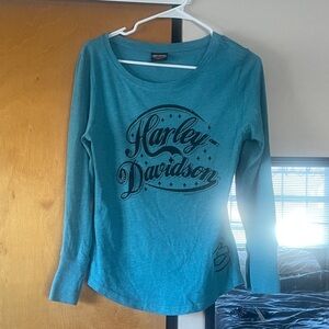 Harley Davidson, long sleeve top